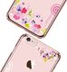 X-FITTED Etui X-FITTED Swarovski IPHONE 6+ Colorful floral jasno różowe PPQHP 4