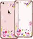 X-FITTED Etui X-FITTED Swarovski IPHONE 6+ Colorful floral jasno różowe PPQHP 5