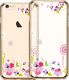 X-FITTED Etui X-FITTED Swarovski IPHONE 6+ Colorful floral złote PPQHG 6