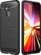 Hurtel Carbon Case elastyczne etui pokrowiec Huawei Mate 20 Lite czarny 1