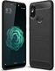 Hurtel Carbon Case elastyczne etui pokrowiec Xiaomi Mi A2 / Mi 6X czarny 1