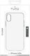 Puro PURO Clear Cover - Etui iPhone Xs / X (przezroczysty) 1