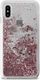 Puro Etui Aqua Winter Cover iPhone X Rose Gold 1