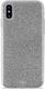 Puro PURO Glitter Shine Cover - Etui iPhone XR (Silver) 1
