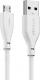 Kabel USB Blitzwolf Micro USB M - USB 2.0 M; 0,30m; kolor biały (BW-MC10) 2