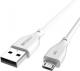 Kabel USB Blitzwolf Micro USB M - USB 2.0 M; 0,30m; kolor biały (BW-MC10) 6