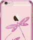 X-FITTED Etui X-FITTED Swarovski IPHONE 6+ Dragonfly różowe PPDTP 1