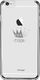 X-FITTED Etui X-FITTED Swarovski IPHONE 6+ Crown srebrne PPHGS 3