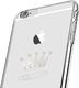 X-FITTED Etui X-FITTED Swarovski IPHONE 6+ Crown srebrne PPHGS 8