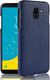 Etui krokodyla skóra Samsung J6 2018 niebieskie 4