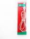 Kabel USB Omega USB-A - Lightning 1 m Różowy (OUFBB6LBOXRG) 1