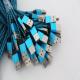 Kabel USB Omega USB-A - microUSB 1 m Niebieski (OUFBBMBL) 3