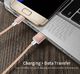 Kabel USB Dux Ducis USB-A - microUSB 1 m Srebrny (47162-uniw) 3