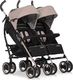 Wózek easyGO Wózek bliźniaczy Duo Comfort Latte 1