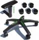 Fotel Warrior Chairs Sword zielony 5