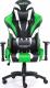 Fotel Warrior Chairs gamingowy Monster (kolor zielony) 1