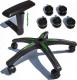 Fotel Warrior Chairs gamingowy Monster (kolor zielony) 5