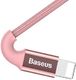 Kabel USB Baseus Kabel Baseus CALSY-0R (USB 2.0 M - Lightning M; 1m; kolor różowy) 5
