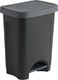 Kosz na śmieci Rotho Step Bin na pedał 50L czarny (1450508080) 1