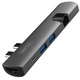 Stacja/replikator Unitek D008A Hub USB-C - HDMI + Gigabit + PD 1