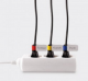 Organizer LABEL THE CABLE Rzep Czarny 10 sztuk  (LTC2510) 12