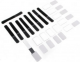 Organizer LABEL THE CABLE Rzep Czarny 10 sztuk  (LTC2510) 1