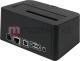 Stacja dokująca Sharkoon Stacja dokujÄca SATA QuickPort Pro LAN (Giga) (czarna) ( 4044951011698 ) 1