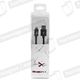 Kabel USB Extreme Networks KABEL USB SILIKONOWY LIGHTNING CZARNY BOX EXTREME 3