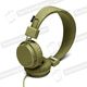 Słuchawki ZESTAW HF URBANEARS SŁUCHAWKI NAUSZNE PLATTAN ZIELONE 2