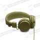 Słuchawki ZESTAW HF URBANEARS SŁUCHAWKI NAUSZNE PLATTAN ZIELONE 4