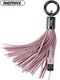 Kabel USB Remax Kabel REMAX brelok IPHONE 5/6 różowy RC-053i 1