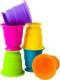 Fat Brain Toys Kubki przyssawki Suction Kupz 6 sztuk 1