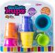 Fat Brain Toys Kubki przyssawki Suction Kupz 6 sztuk 2