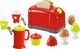 Ecoiffier Zestaw z tosterem 100% Chef 1231 Ecoiffier 1