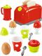 Ecoiffier Zestaw z tosterem 100% Chef 1231 Ecoiffier 1