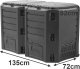 Prosperplast Kompostownik 800L (IKLM-800C) 1