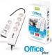 Listwa zasilająca Ever Office Plus przeciwprzepięciowa 7 gniazd 3 m biała (T/LZ06OFF018/0000) 2