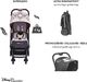Wózek Easywalker Wózek dziecięcy Buggy XS Mickey Diamond beżowy 1