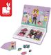 Janod Magnetyczna układanka Kostiumy Dziewczynka Magnetibook 2