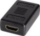 Adapter AV LogiLink HDMI - HDMI czarny (AH0006) 1
