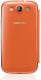 Samsung Flip Case for Galaxy SIII Pomarańczowy (EFC-1G6FOECSTD) 2