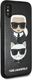 Karl Lagerfeld Karl Lagerfeld KLHCI65KICKC iPhone Xs Max hardcase czarny/black Karl & Choupette 3