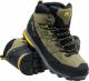 Buty trekkingowe męskie Elbrus Buty męskie Muerto Mid WP Light Khaki / Black / Yellow r. 46 4