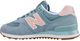 New Balance Buty damskie WL574FLB niebiesko-różowe r. 40 2