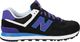 New Balance Buty damskie WL574MOX czarno-fioletowe r. 37 6