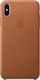 Apple iPhone XS Max Leather Case naturalny brąz 1