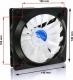 AAB Cooling Fan Adaptor 120mm do 140mm 3