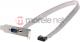 Delock Śledź niskoprofilowy 1x COM DB9 (89300) 1