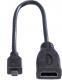Kabel Roline HDMI Micro - HDMI 0.15m czarny (JAB-1861940) 1