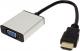 Adapter AV Value HDMI - D-Sub (VGA) + Jack 3.5mm srebrny (12.99.3119) 2